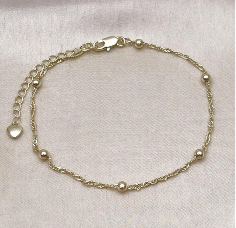 Bracelet cheville "Nanou"
