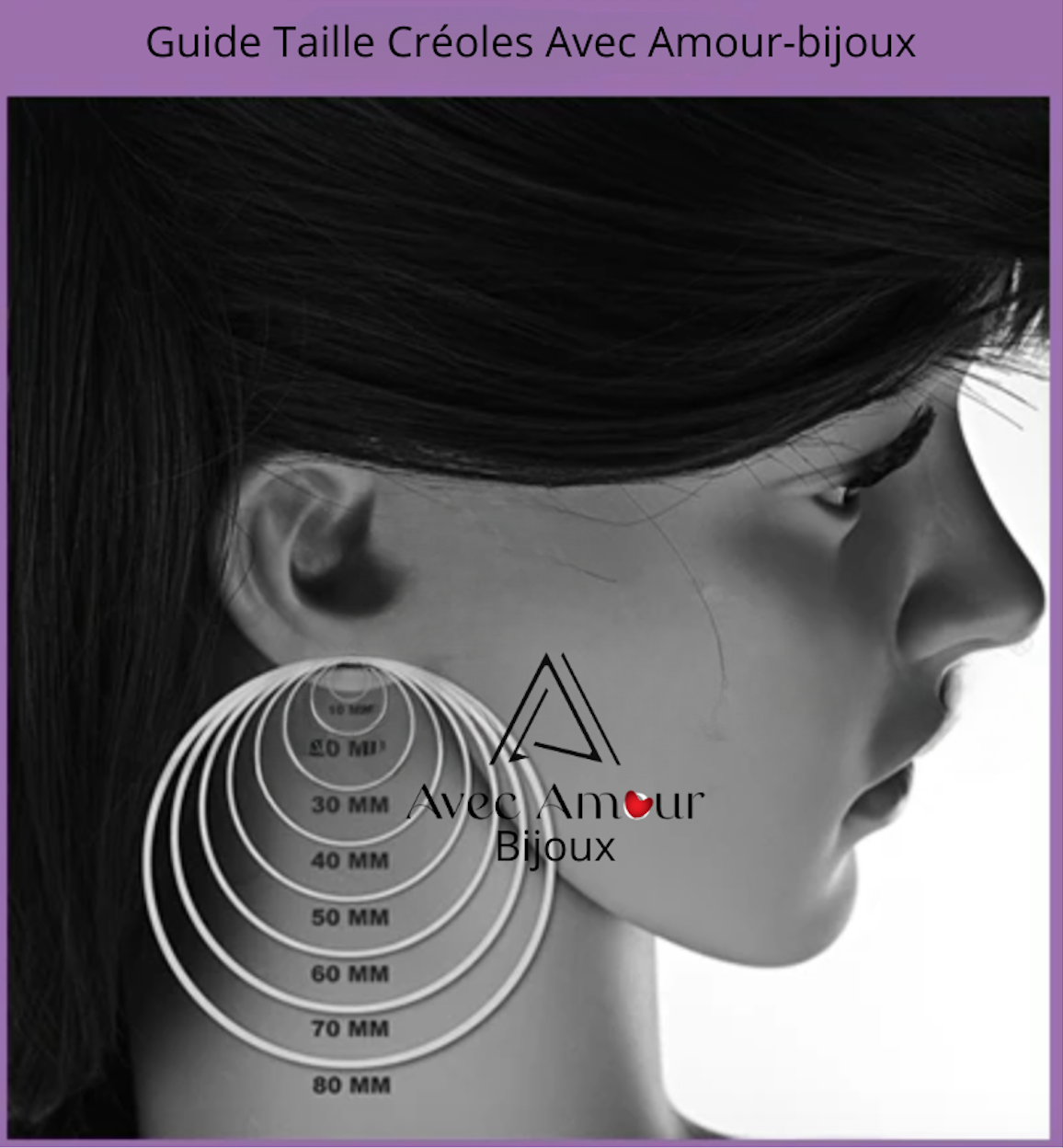 Boucle d'oreille "Creole numero 1"