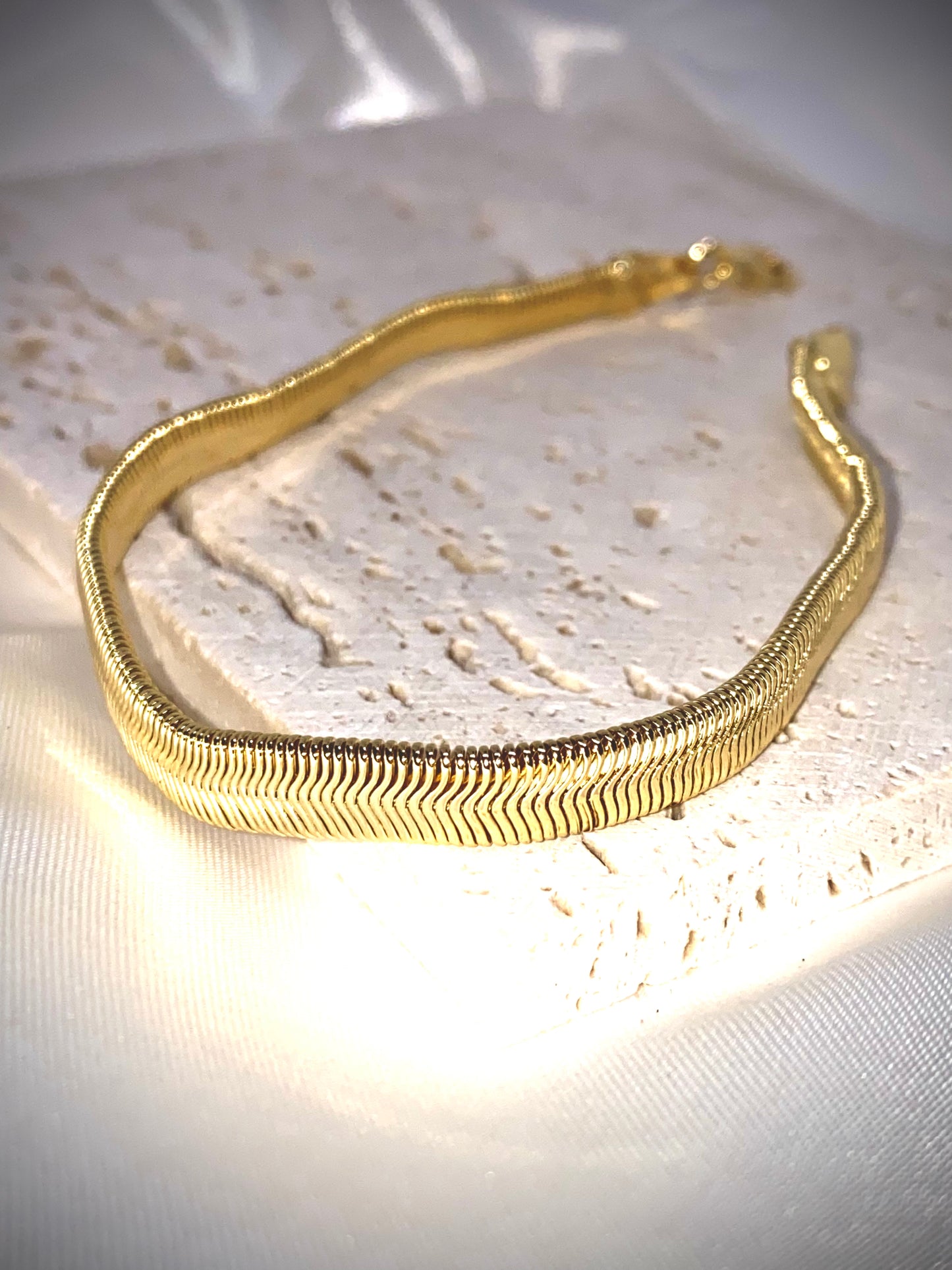 Bracelet "maillaité épais"